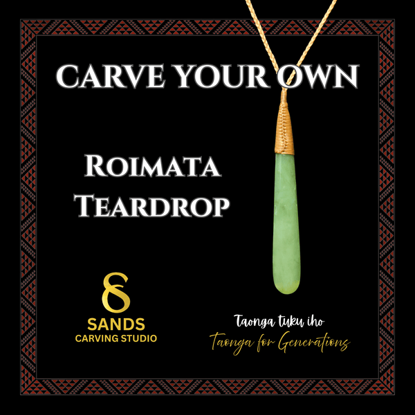 apprentice roimata teardrop by sands carving studio