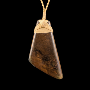 Hei Toki Pounamu - Tempered Greenstone Adze Pendant