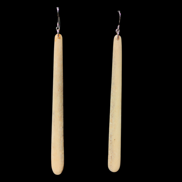 Whale Bone Mau Taringa - Drop Pendant Earrings