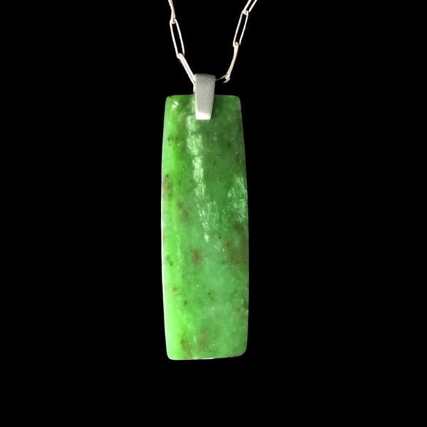 Hei Toki Kahurangi- Greenstone Adze Pendant - Sands Carving Studio