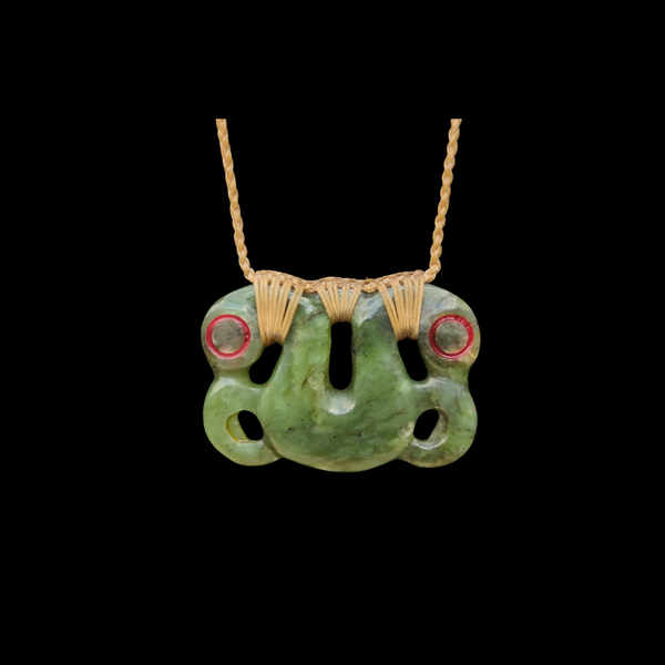 Pekapeka Kahurangi - Greenstone Bat Pendant