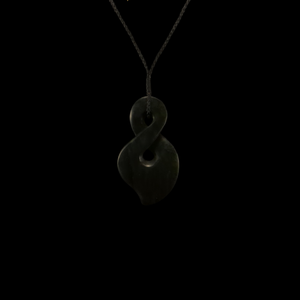 Pikorua Kawakawa - Greenstone Twist Pendant