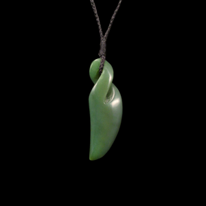 Pikorua Kahurangi - Greenstone Twist Pendant