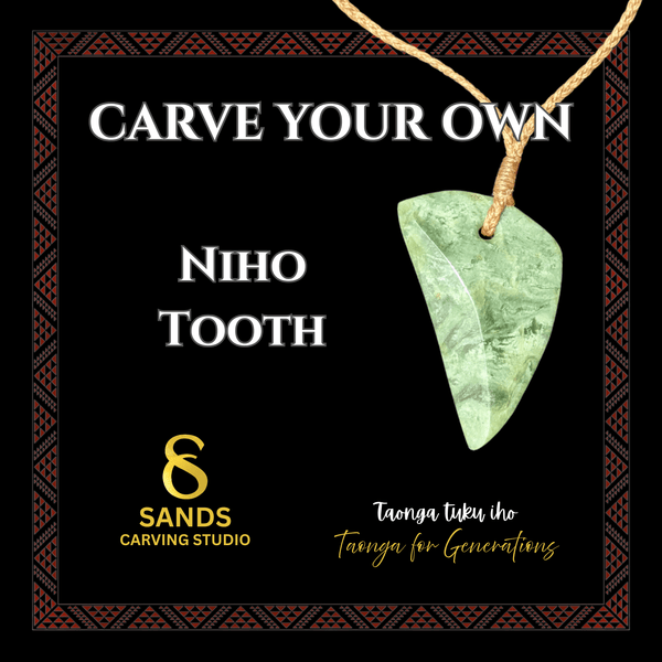novice niho tooth by sands carving studio