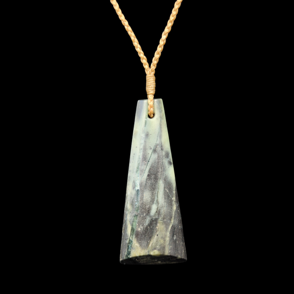 Hei Toki Tangiwai - Greenstone Adze Pendant