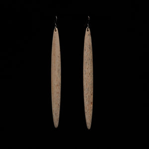 Paraoa Mau Taringa - Whale Bone Earrings