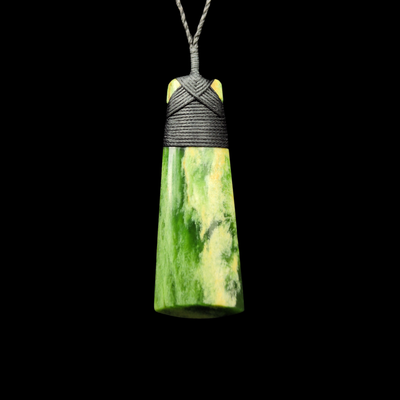 hei toki flower jade raukaraka greenstone adze pendant by sands 