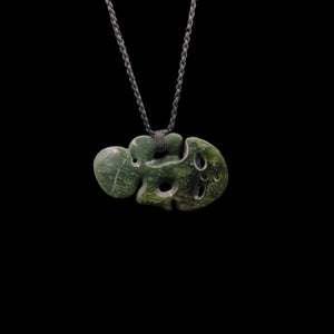 Hei Tiki Tangiwai - Greenstone Tiki Pendant