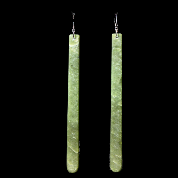 Mau Taringa Inanga - Pounamu Earrings