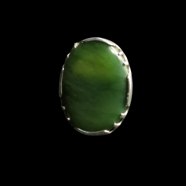 Inanga Pounamu-Ring - Sands Carving Studio