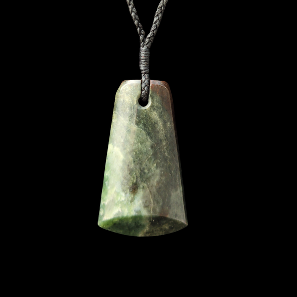 hei toki totoweka greenstone adze pendant by sands carving studio