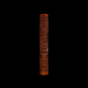 Antiqued Deer Bone Koauau - Short Flute