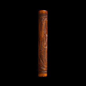 Kōauau/Short Flute - Antiqued Deer Bone Flute