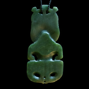 Kahurangi Hei Tiki - Jade Pendant
