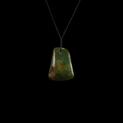 Hei Toki Raukaraka - Greenstone Adze Pendant - Sands Carving Studio