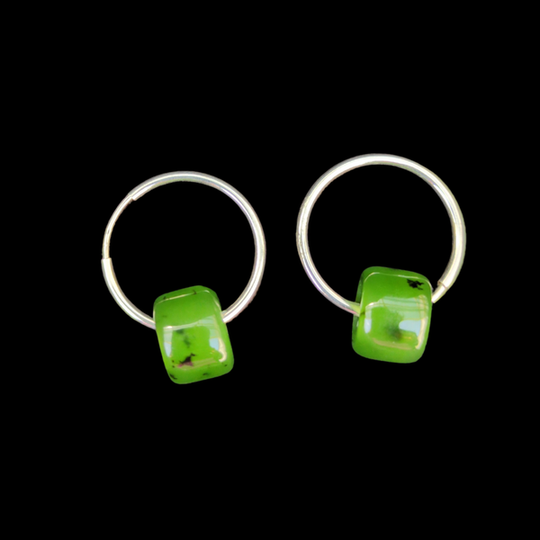 Mau Taringa Kahurangi - Pounamu Earrings