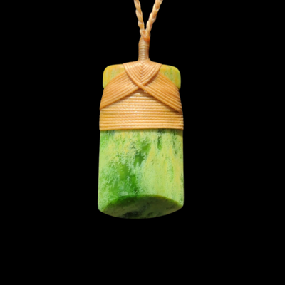 hei toki raukaraka greenstone adze pendant by sands