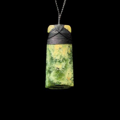 hei toki raukaraka greenstone adze pendant by sands