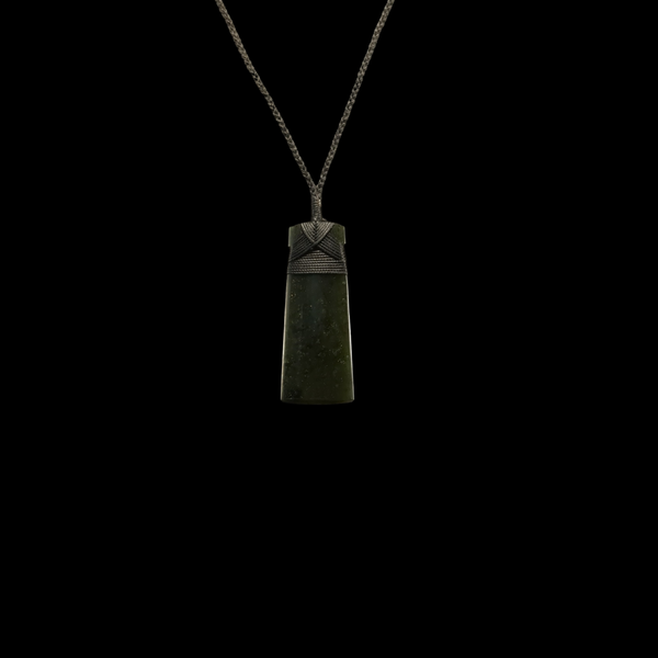 Hei Toki Tangiwai - Greenstone Adze Pendant