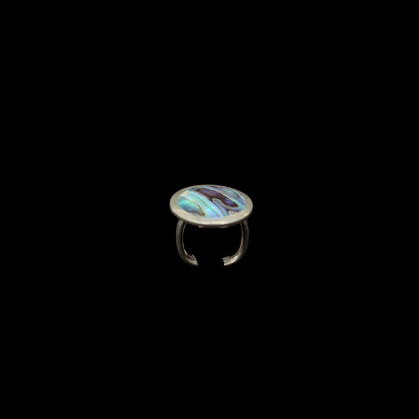 Paua and Sterling Silver Ring