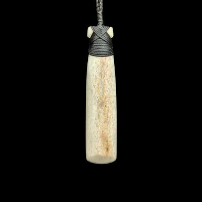 Hei Toki Parāoa -Whale bone Adze Pendant - Sands Carving Studio