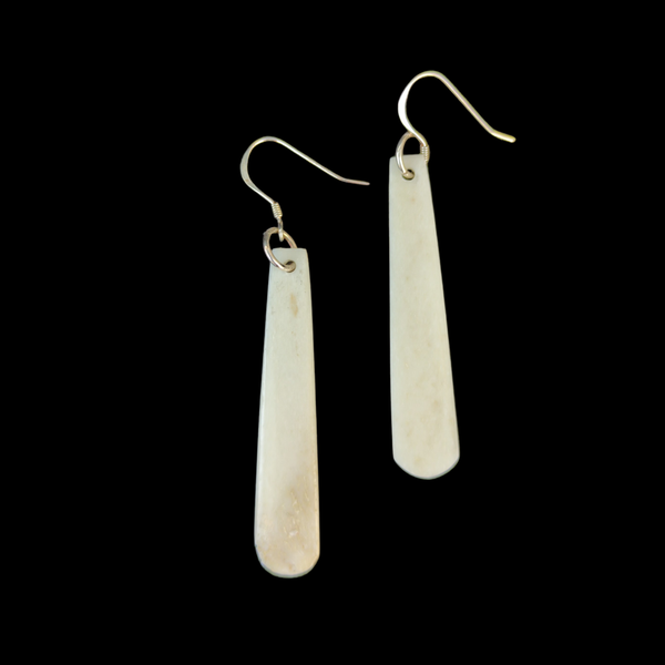 Whale Bone Mau Taringa - Drop Pendant Earrings