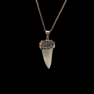 Rei Mako Kawata - Silver Mako Tooth Necklace