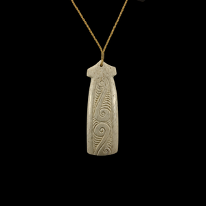 Hei Toki Parāoa - Sperm Whale Toki Pendant