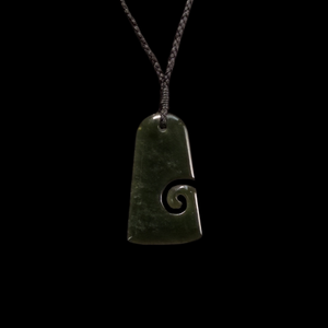 Hei Toki Tangiwai - Greenstone Adze Pendant