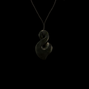 Pikorua Kawakawa - Greenstone Twist Pendant