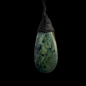 Greenstone Roimata - Jade Drop Pendant