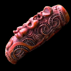 Nguru - Antik-Nasenflöte aus Hirschknochen