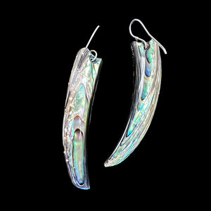 Paua Mau Taringa - Paua Shell Earrings