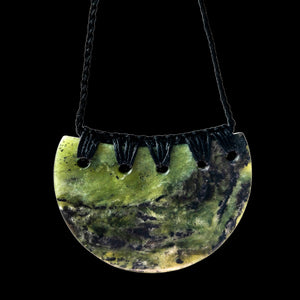 Whakaruruhau - Pounamu Shield Pendant