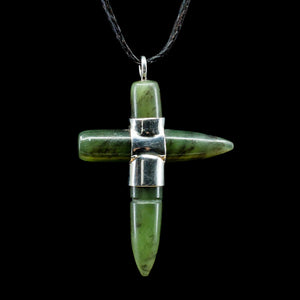 Pounamu Cross Necklace