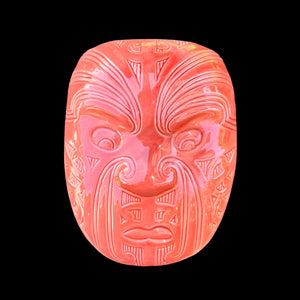 Parata Kaitiaki Wheku - Ruby Red Mask
