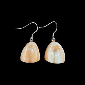 Niho Paraoa Mau Taringa - Whale Tooth Earrings