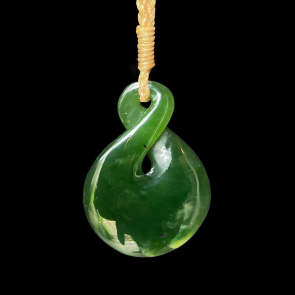 Kahurangi Pikorua Pounamu - Pikorua Single Twist Pendant